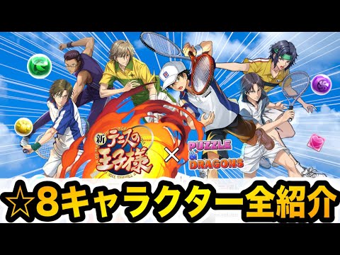 テニプリコラボ☆８キャラ全紹介！新要素"進化スキル"をまとめてチェック！【パズドラ】
