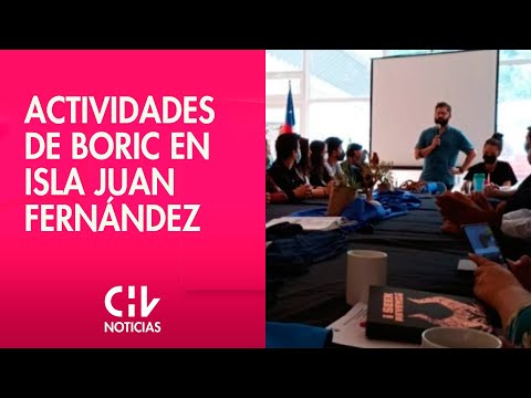 Las actividades de GABRIEL BORIC en sus vacaciones en Juan Fernández - CHV Noticias