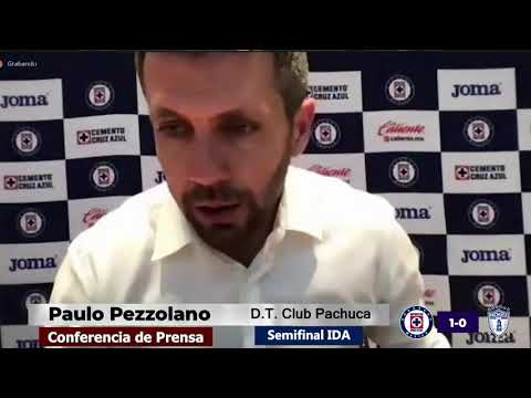 ? Paulo Pezzolano ?Cruz Azul 1-0 Pachuca ? Guardianes 2021 ? Conferencia de Prensa Semifinal VUELTA