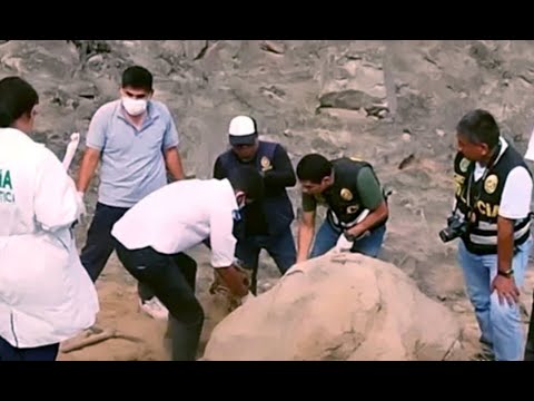 Hallan los cadáveres de 3 hombres en fosas clandestinas en La Molina