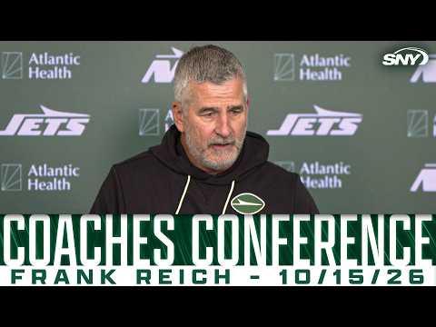 Jets OC Frank Reich on Patriots prep, running game success, QB Geno Smith making checks at the line
