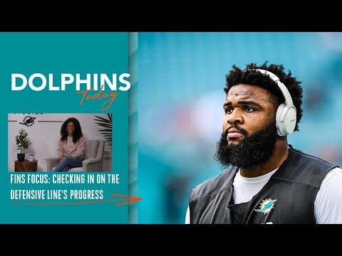 Fins Focus: Checking in on the Defensive Line's Progress | Dolphins Today video clip