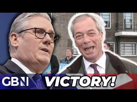 'VICTORY for freedom and democracy!' | Nigel Farage REJOICES as Starmer U-turns on local elections