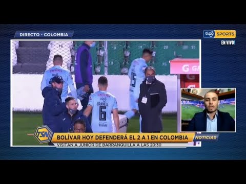 Samuel Vargas periodista deportivo en Colombia que nos habla del encuentro entre Bolívar y Junior
