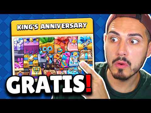 FIDATI... 10 ANNI di CLASH ROYALE = REGALI GRATIS per TUTTI!