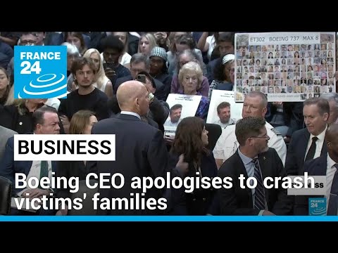 Boeing's CEO apologises to families of fatal 737 Max crashes at a US Senate hearing • FRANCE 24