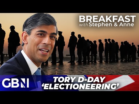 D-Day 'moving' anniversary becomes 'a day of electioneering' for Conservatives hungry for votes