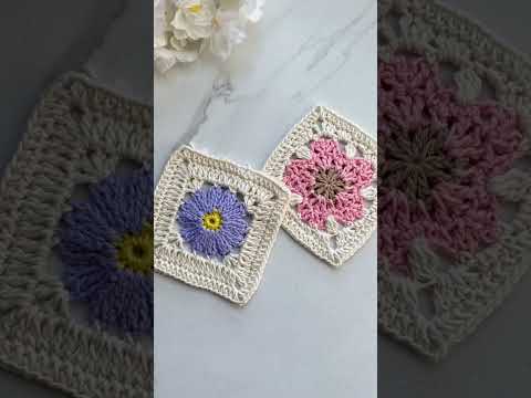 Tutoriales Grannys!!😍 #crochet #tutorialcrochet