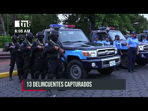 Operativos policiales con éxito en Matagalpa y Rivas - Nicaragua
