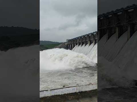 MAHI DAM BANSWARA 😍 GATE OPNE 😍💫 #shorts #viral #trending #mahidam #banswara #travel