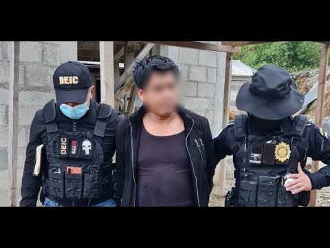 Siete capturados durante operativo de la Fiscalía contra la Corrupción en Chicamán