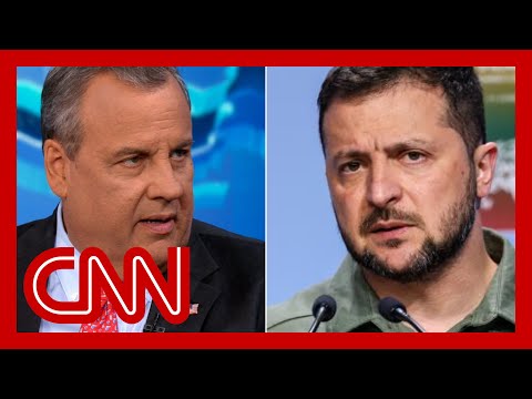 Chris Christie describes meeting Ukrainian President Zelensky