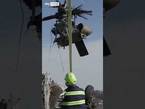 Helicopter recovered from DC crash