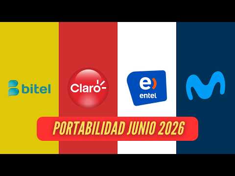 ¡Cae Movistar y Bitel! - Portabilidad Junio 2026