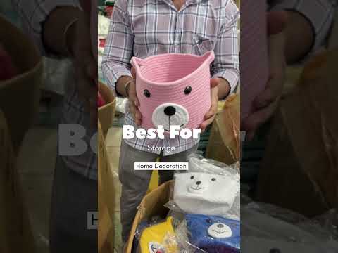 Cute Storage Basket 😍🌟🔥#shorts #storage