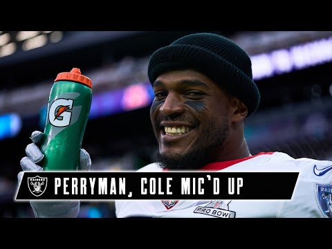 Denzel Perryman and AJ Cole Mic’d Up at the 2022 Pro Bowl Game | Las Vegas Raiders | NFL video clip 