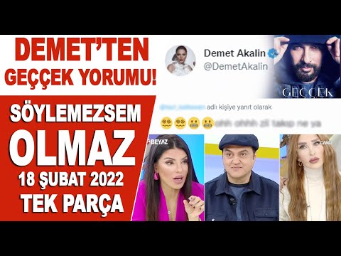 Söylemezsem Olmaz 18 Şubat 2022