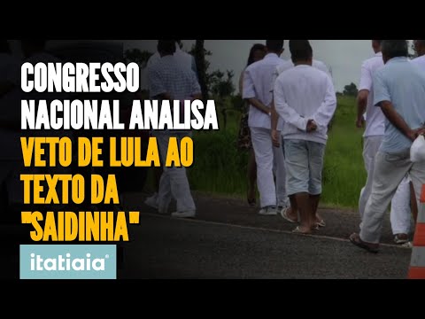 CONGRESSO ANALISA SE MANTÉM VETO DE LULA PARA 'SAIDINHAS' DE PRESOS