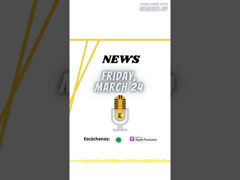NEWS FRIDAY 24 MARCH