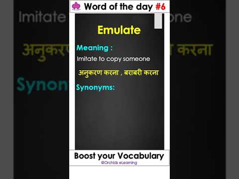 Daily Word Of The Day #6 ~ Boost your English Vocabulary ~ #shorts #englishmasterclass #vocabulary