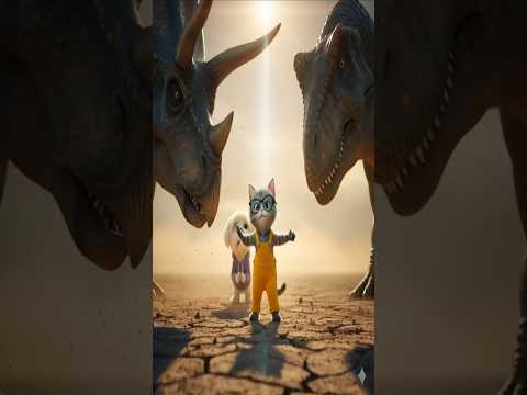 AI PETS Ep. 8 Short - The Healing of Giants #animation #cute #cat #artificialintelligence #cartoon