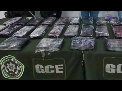Decomisan 66 mil dosis de cocaína en Villa Hidalgo; hay tres detenciones