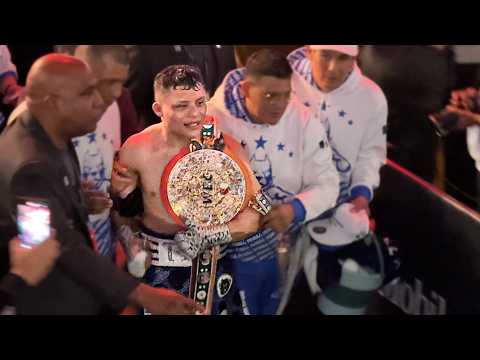 Pitbull Cruz AFTER WAR vs Takashi Fierro embraced by fans as he leaves arena!