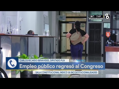 Empleo público regresó al Congreso