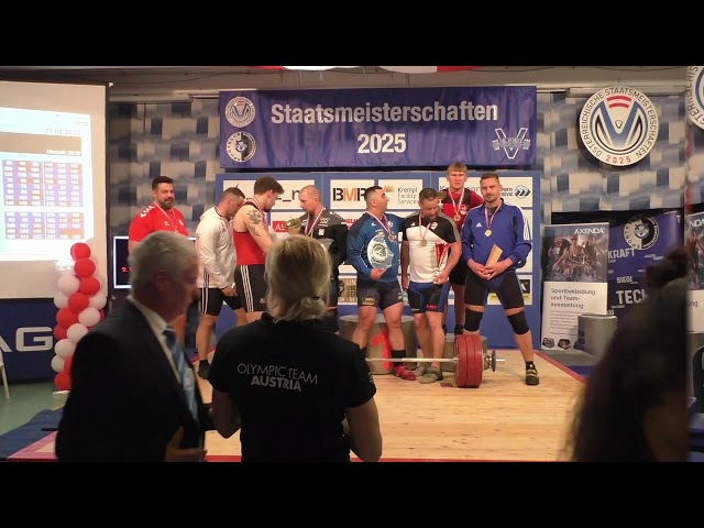 1.Gruppe: Männer, -79 kg Abwaage: 08:00 – 09:00 Uhr Start: 10:00 Uhr
2.Gruppe: Männer, -88 kg / B Abwaage: 10:00 – 11:00 Uhr Start: 12:00 Uhr
3.Gruppe: Männer, -88 kg / A Abwaage: 12:00 – 13:00 Uhr Start: 14:00 Uhr
4.Gruppe: Männer,  -94 kg Abwaage: 14:00 – 15:00 Uhr Start: 16:00 Uhr
5.Gruppe: Männer, -110 kg & +110 kg (+94kg) Abwaage: 16:00 – 17:00 Uhr Start: 18:00 Uhr
