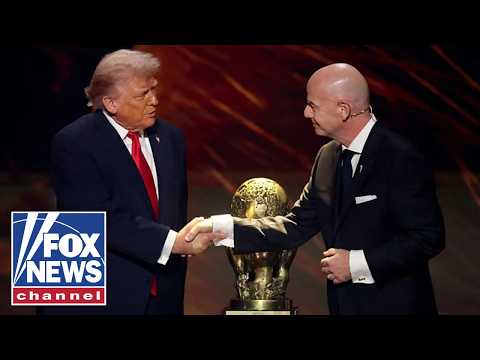 WATCH LIVE: President Trump attends FIFA World Cup reception at Trump Tower