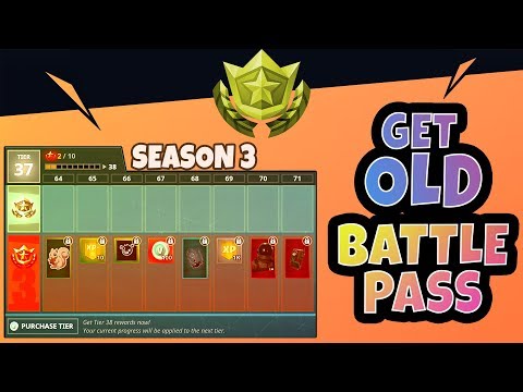 How to get back *OLD* Battle Passes (Season 2,3,4,5,6) Updated Tutorial