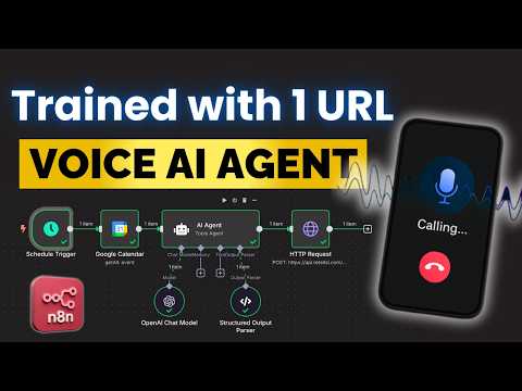 This AI Voice Agent Learns From Your Website! (No-Code Tutorial)
