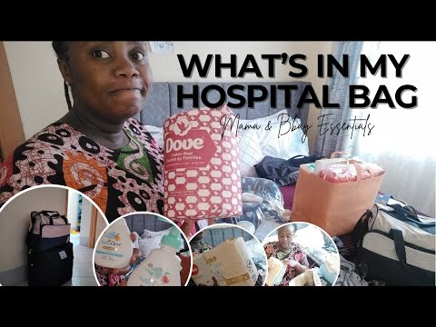 Packing My Hospital Bag & Baby Bag|| Newborn + Mom Essentials