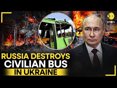 Russia-Ukraine War LIVE: Putin Unleashes HORROR On Road, Targets Civilian Bus In Ukraine | WION