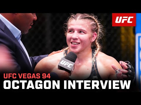 Miranda Maverick Octagon Interview | UFC Vegas 94