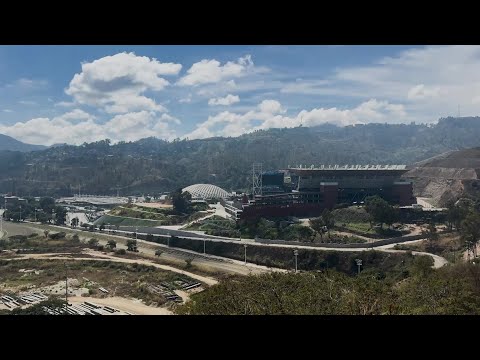 Smoke rises from Caracas military complex after US strikes on January 3 | AFP