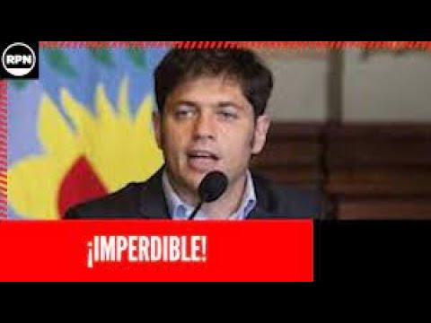 Axel Kicillof les toma juramento a sus nuevos ministros y anuncia medidas