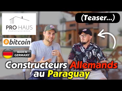 🇵🇾 Des CONSTRUCTEURS de MAISONS Allemands au Paraguay [TEASER PROHAUS]