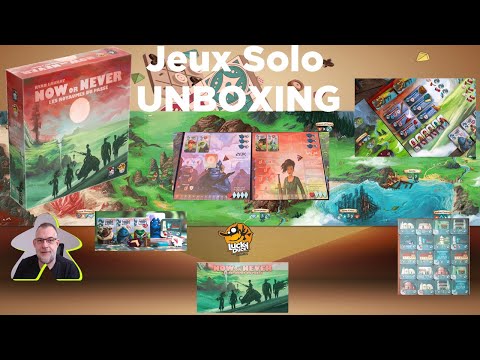 Unboxing - Now or Never | Lucky Duck Games | jeu de société