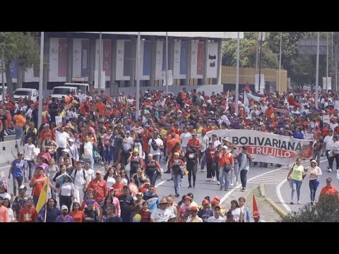 Venezuela's ruling party rallies for support ahead of election