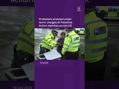 Arrests made at Palestine Action March
