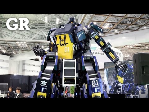 Crean robot gigante en Japón