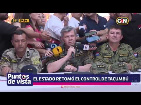 El Estado retomó el control de Tacumbú: Era un trabajo preparado hace 30 a 40 días