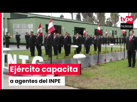 INPE reciben capacitación en inteligencia estratégica para fortalecer acciones de seguridad