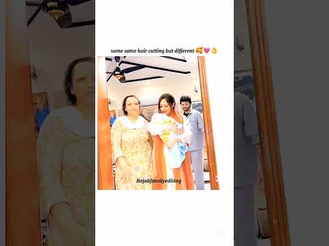 same same hair cutting but different 🥰💗👌#rajabfamily #editing