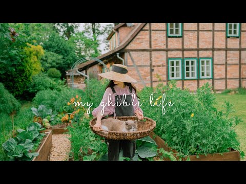 #176 Ghibli life in the German countryside | June Harvest, Radish Recipes …