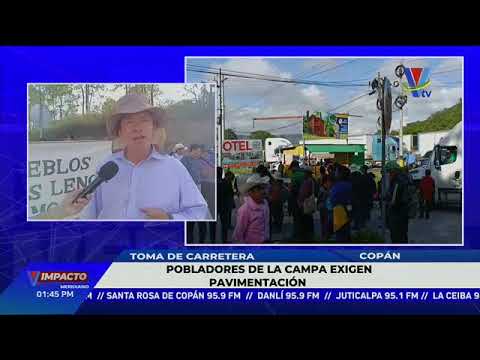 Pobladores de La Pampa exigen pavimentación