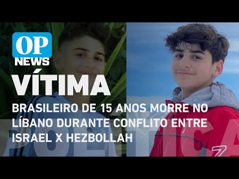 Brasileiro de 15 anos morre no Líbano durante conflito entre Israel x Hezbollah | O POVO NEWS