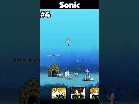 猫の動画サムネイル - UNITS SONIC The Battle Cats ウルトラフォーム ザ・バトルキャッツ