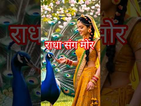 राधागोरी संग मोर|radha gori sang pikok|#shorts #radhakrishna #ytshorts #love @MrBeast